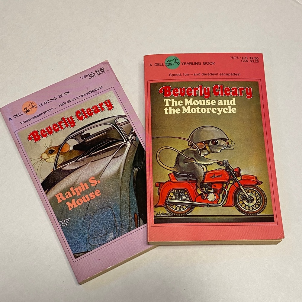 Beverly Cleary Book Set - Ralph S. Mouse & The Mouse and the Motorcycle